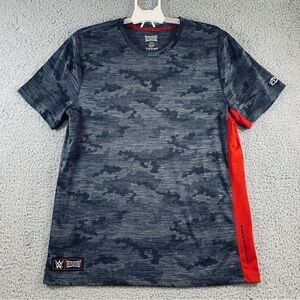 TAPOUT Activewear T-Shirt Men's‎ Short Sleeve Black Gray Red Size L